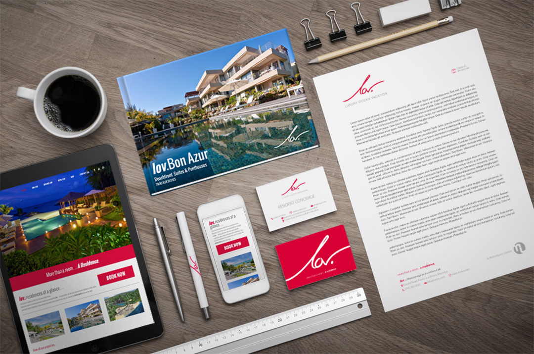 Luxury Ocean Vacation Full Branding